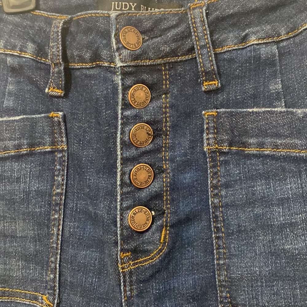 Cargo Patch pocket high rise skinny jeans by Judy Blue - Picture 8 of 10